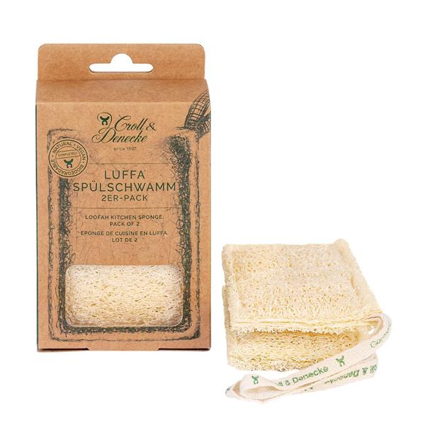 Luffa Spülschwamm, 2er-Set