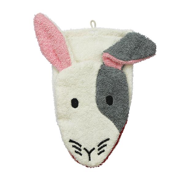 Kinder Waschhandschuh - Hase