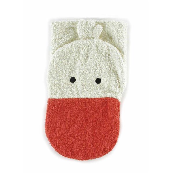 Kinder Motiv Wasch-Handschuh - Gans