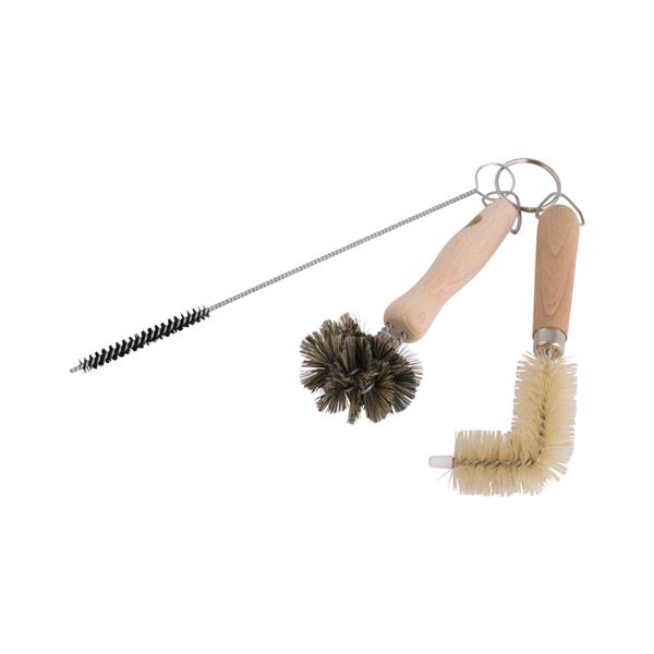 Waschbecken-Bürsten-Set, 3-teilig